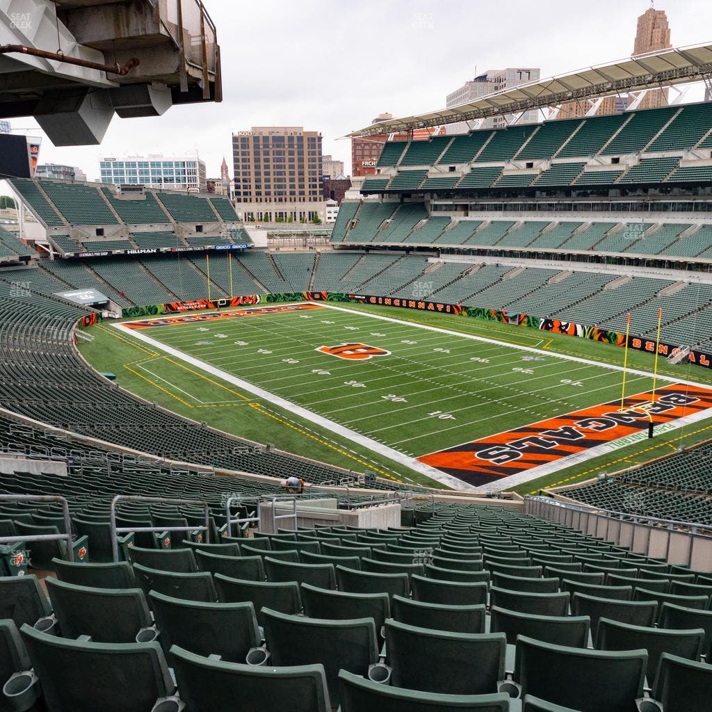 Paycor Stadium - Section Cabana 1 Seat View