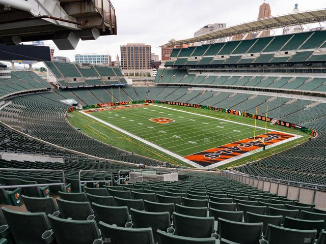 Paycor Stadium - Section Cabana 2 Seat View