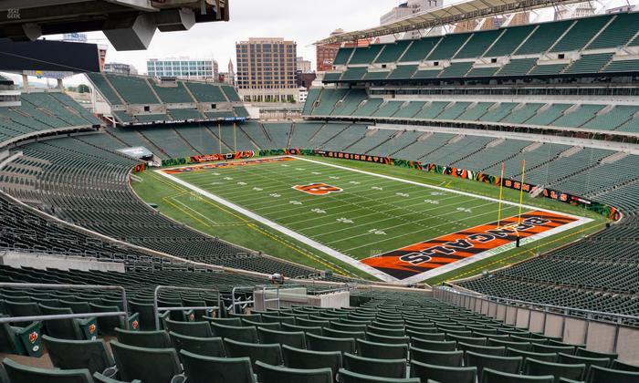 Paycor Stadium - Section Cabana 2 Seat View