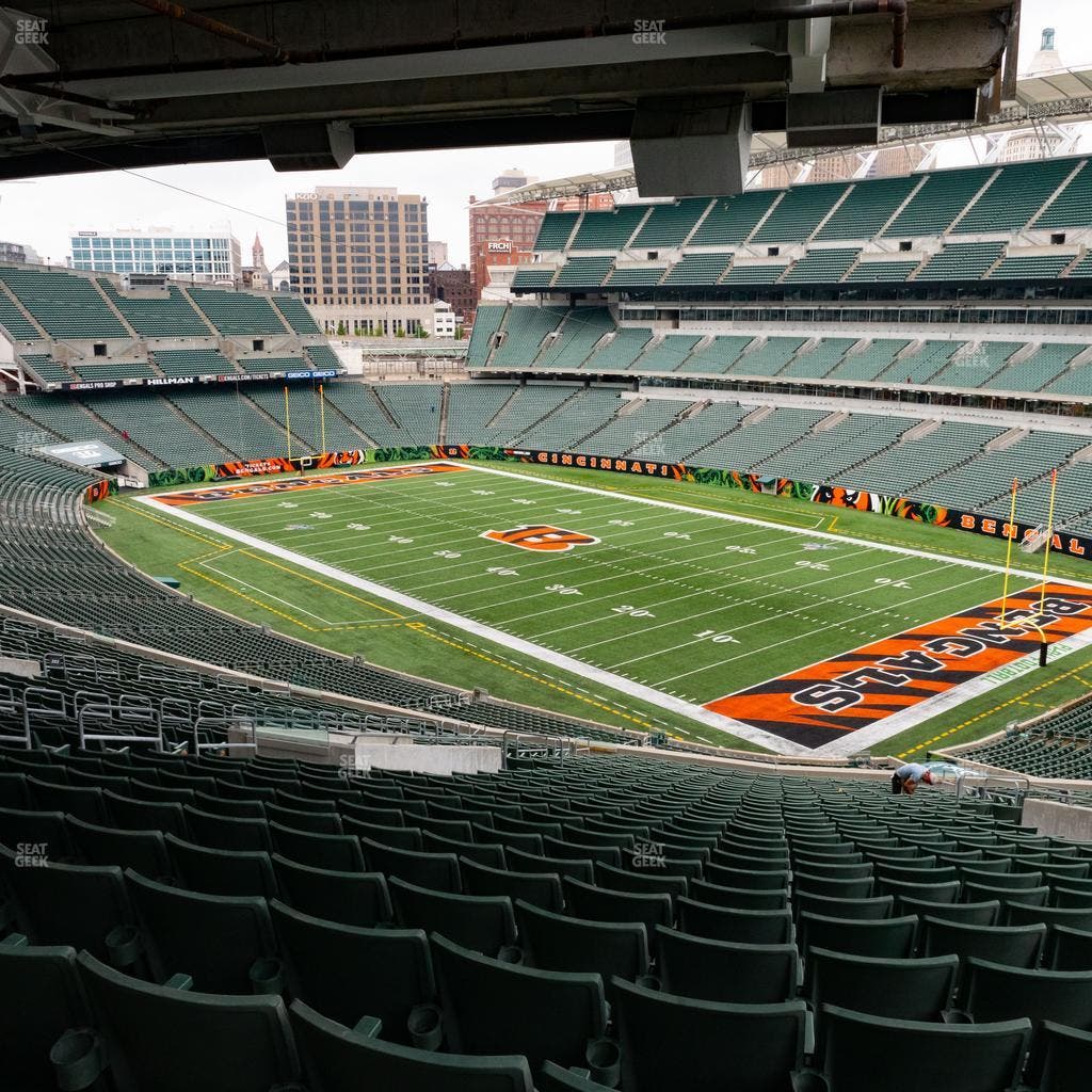 Paycor Stadium - Section Cabana 6 Seat View