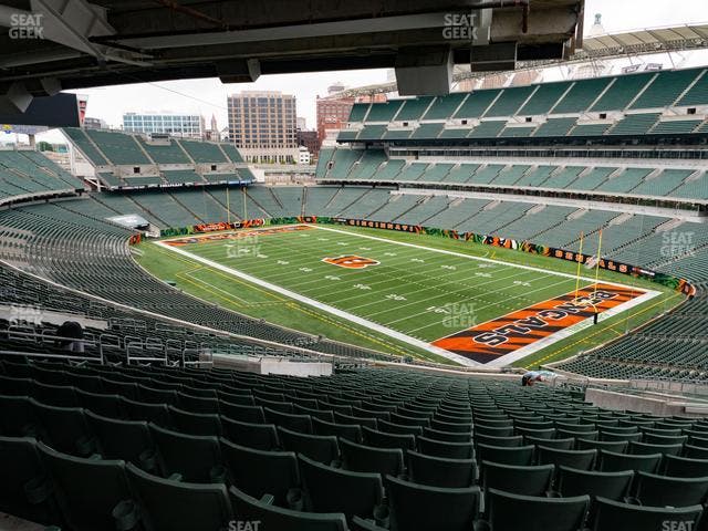 Paycor Stadium - Section Cabana 6 Seat View
