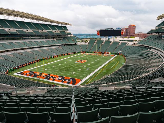 Paycor Stadium - Section Cabana 7 Seat View