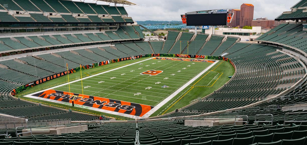 Paycor Stadium - Section Cabana 8 Seat View