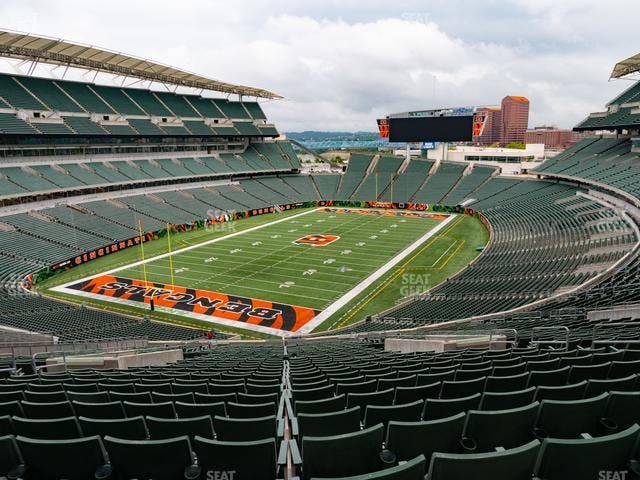 Paycor Stadium - Section Cabana 8 Seat View