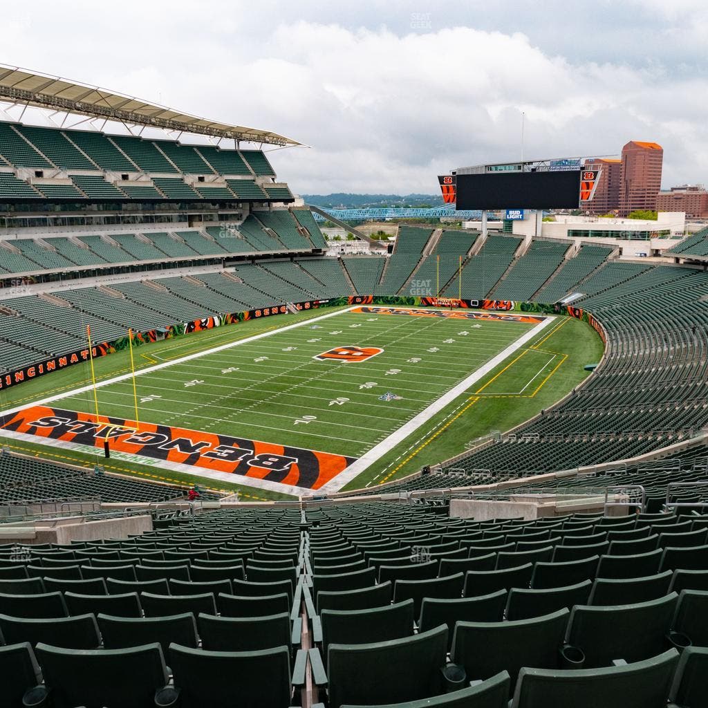 Paycor Stadium - Section Cabana 9 Seat View