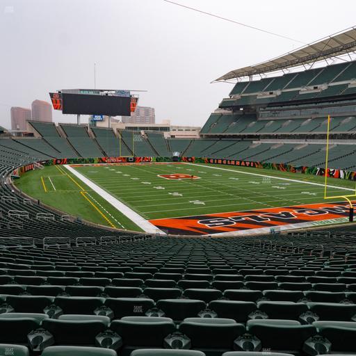 Paycor Stadium - Section Ga Sro Seat View