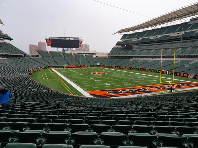 Paycor Stadium - Section Ga Sro Seat View