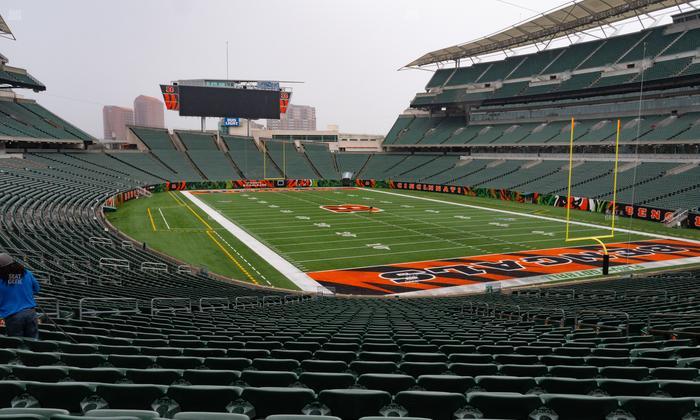 Paycor Stadium - Section Ga Sro Seat View