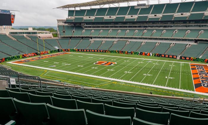 Paycor Stadium - Section Loge 13 Seat View