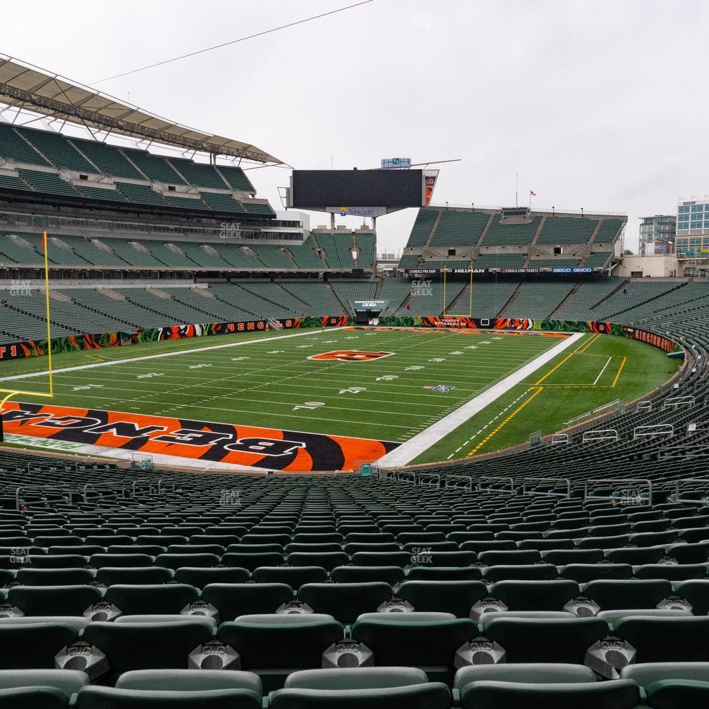Paycor Stadium - Section Loge 40 Seat View