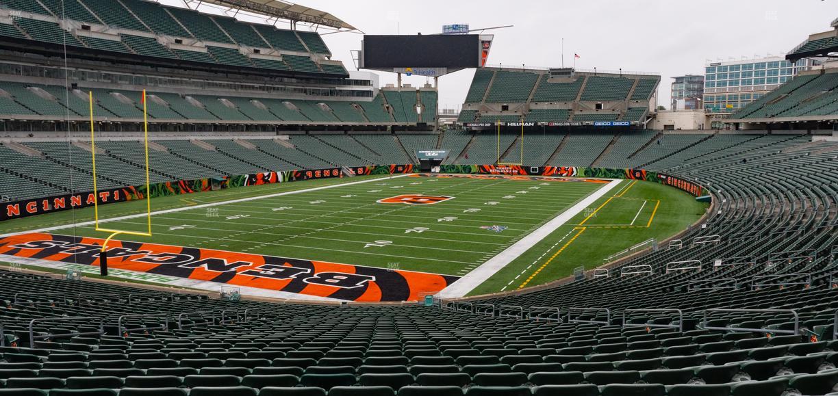 Paycor Stadium - Section Loge 41 Seat View