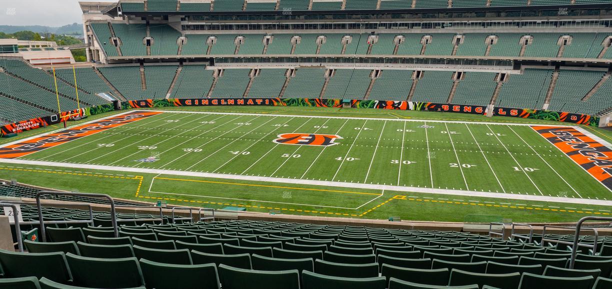 Paycor Stadium - Section Loge 8 Seat View