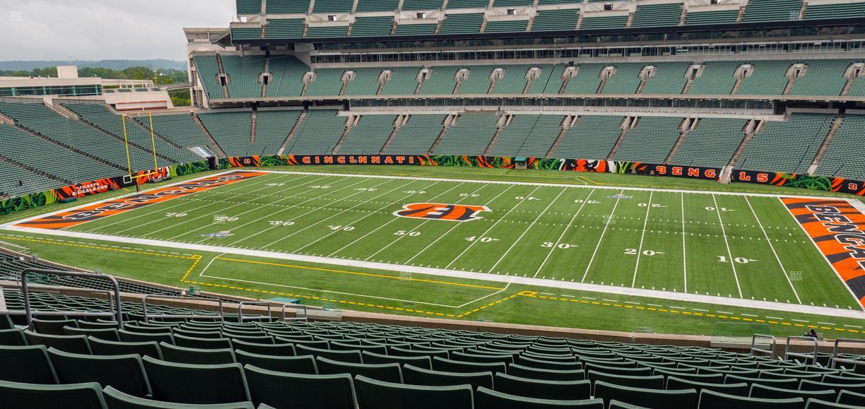 Paycor Stadium - Section Loge 9 Seat View