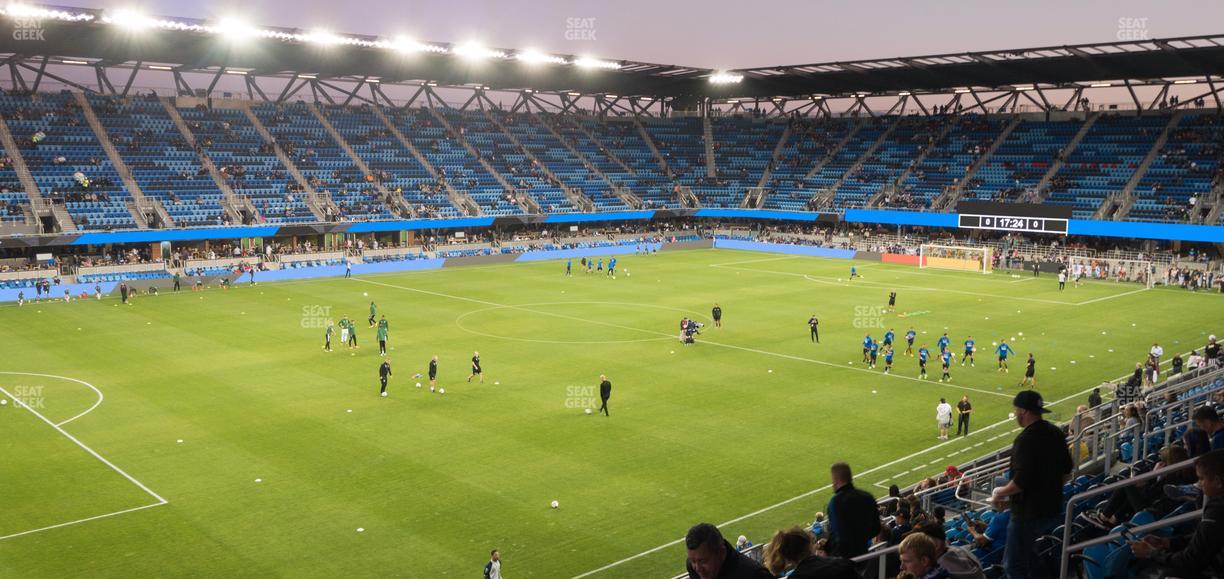 PayPal Park - Section 101 Seat View