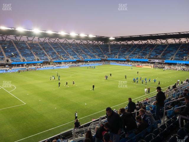 PayPal Park - Section 101 Seat View PayPal Park - Section 101 Seat View