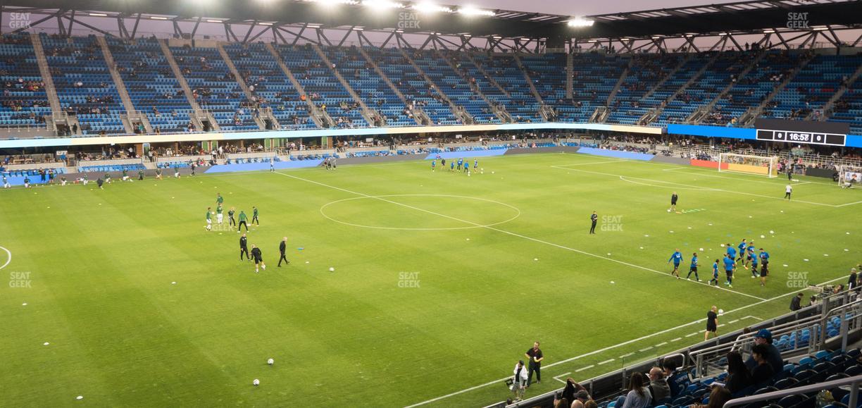 PayPal Park - Section 102 Seat View