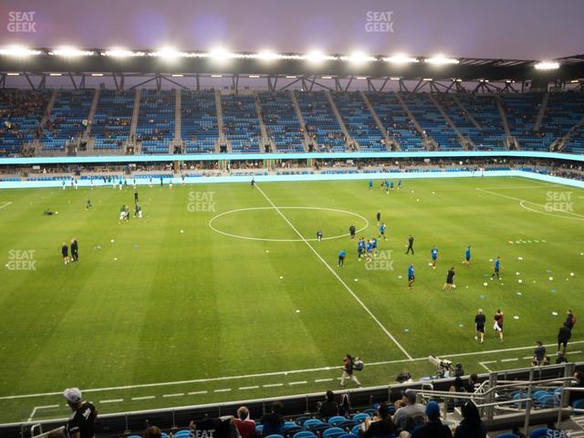 PayPal Park - Section 105 Seat View PayPal Park - Section 105 Seat View