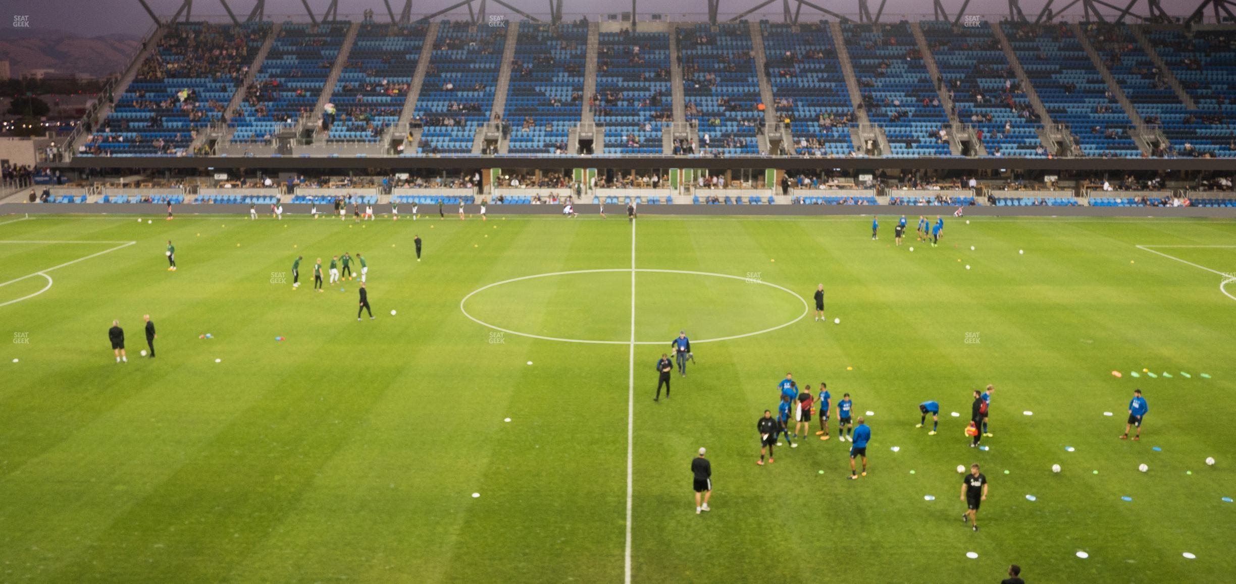 PayPal Park - Section 106 Seat View