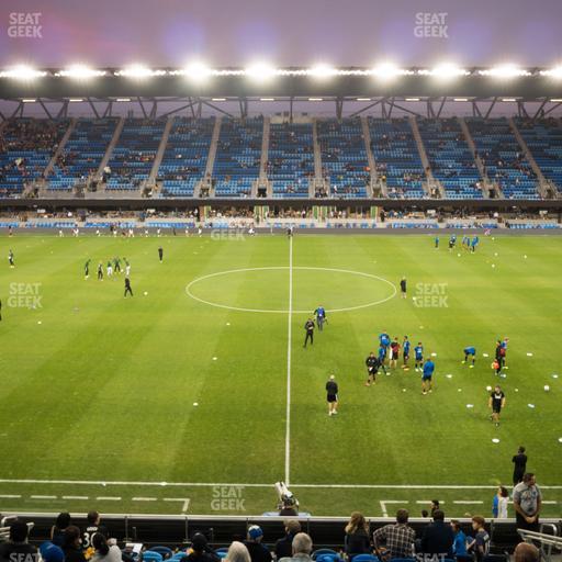 PayPal Park - Section 106 Seat View
