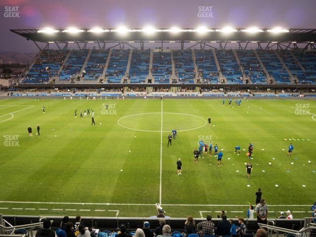 PayPal Park - Section 106 Seat View