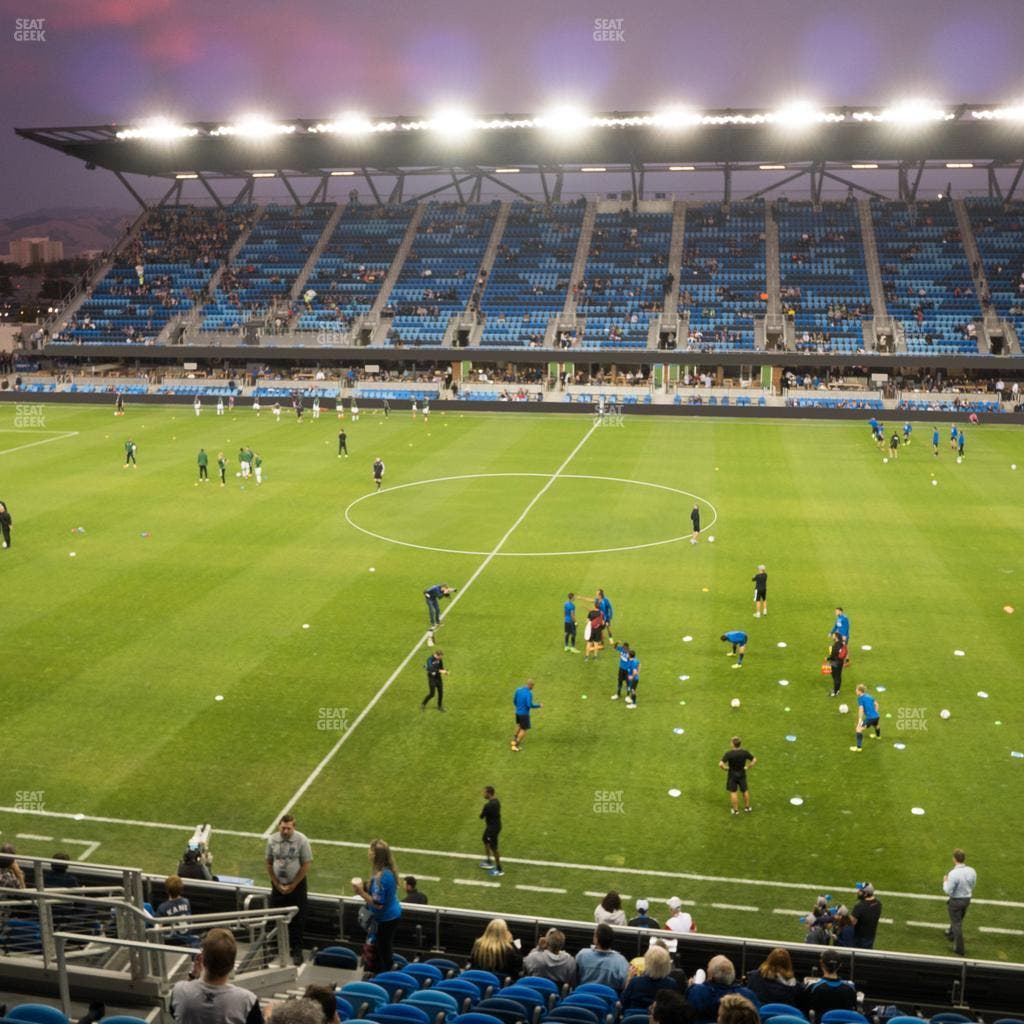 PayPal Park - Section 107 Seat View