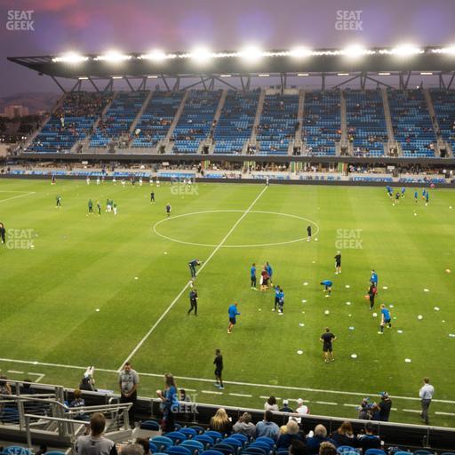 PayPal Park - Section 107 Seat View