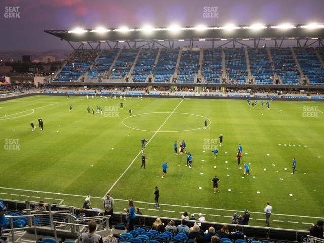 PayPal Park - Section 134 Seat View | SeatGeek