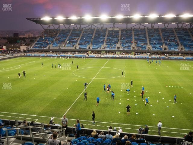 PayPal Park - Section 107 Seat View