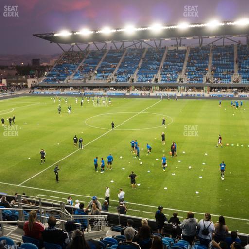 PayPal Park - Section 108 Seat View