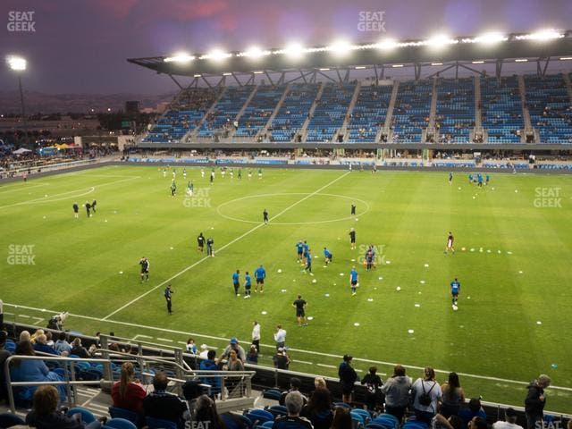 PayPal Park - Section 108 Seat View
