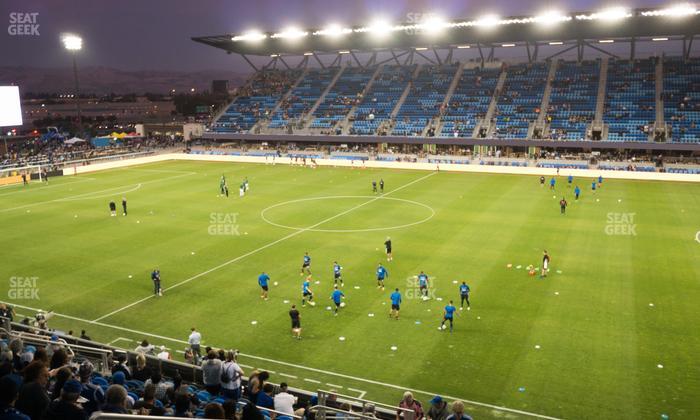 PayPal Park - Section 109 Seat View