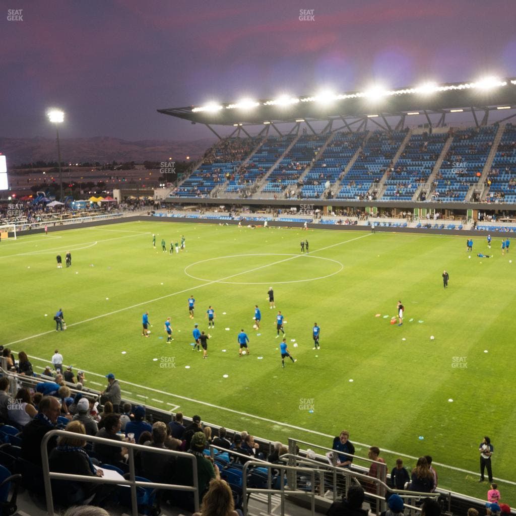 PayPal Park - Section 110 Seat View