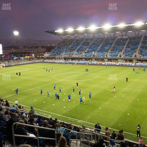 PayPal Park - Section 110 Seat View