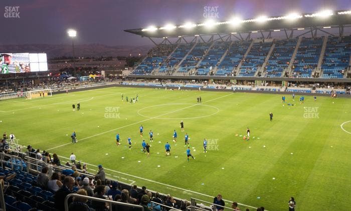 PayPal Park - Section 110 Seat View