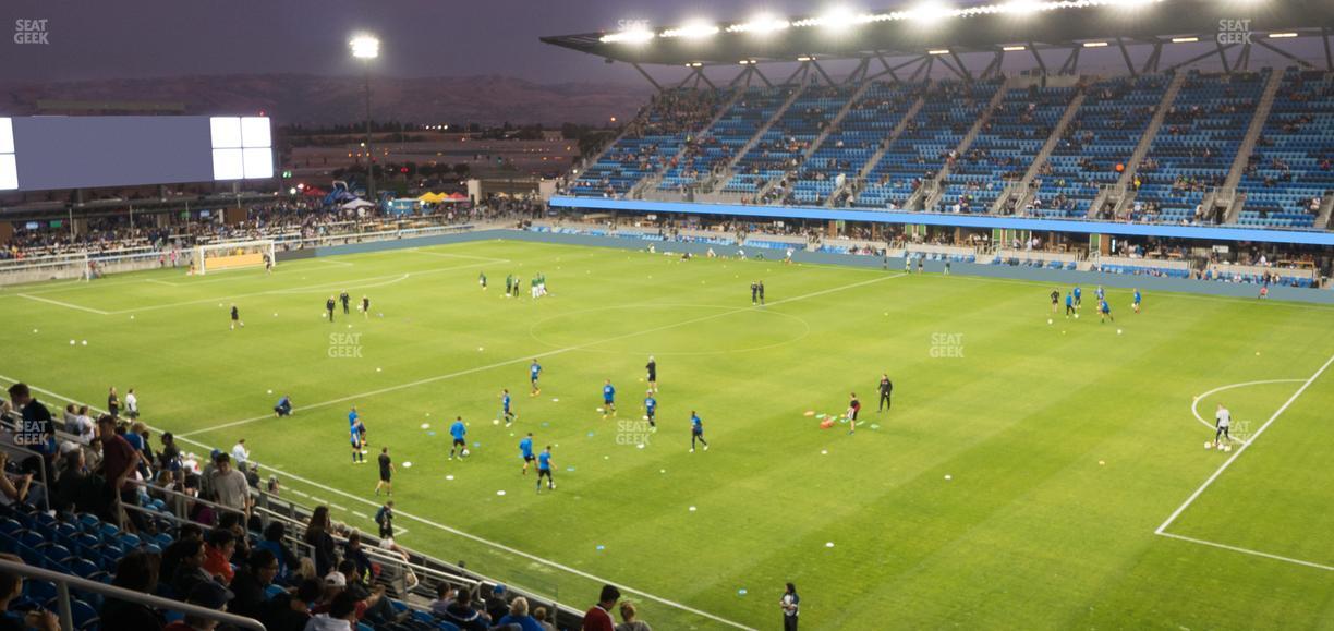 PayPal Park - Section 111 Seat View