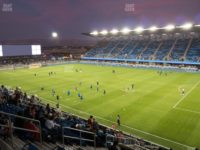 PayPal Park - Section 111 Seat View PayPal Park - Section 111 Seat View