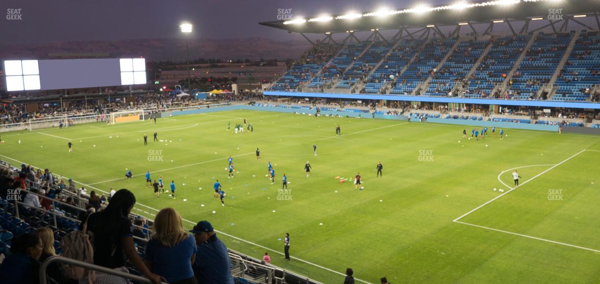 PayPal Park - Section 112 Seat View