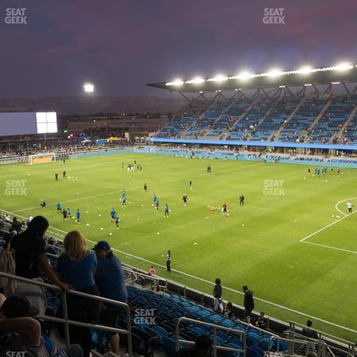 PayPal Park - Section 112 Seat View