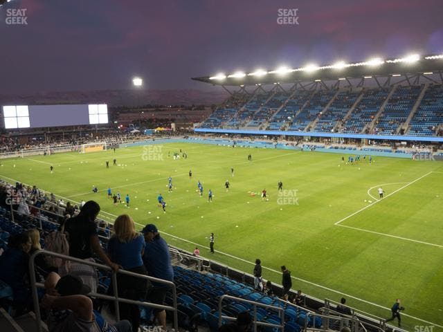 PayPal Park - Section 112 Seat View