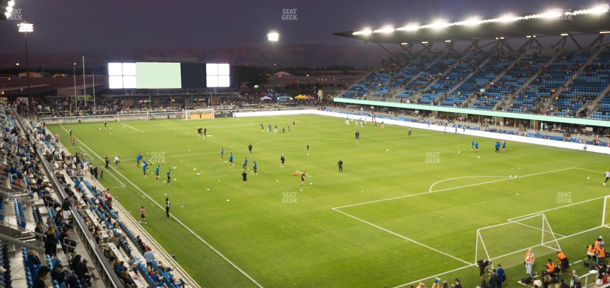 PayPal Park - Section 114 Seat View