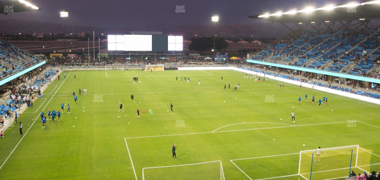 PayPal Park - Section 115 Seat View