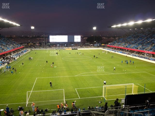 PayPal Park - Section 116 Seat View