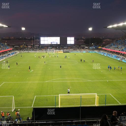PayPal Park - Section 117 Supporters Reserved Seat View