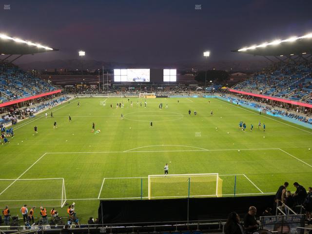 PayPal Park - Section 117 Seat View