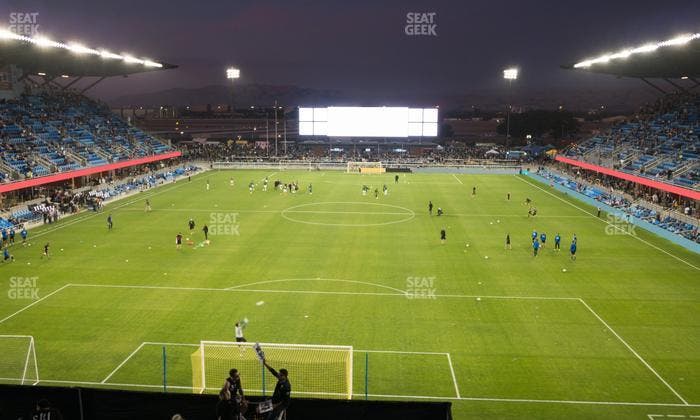 PayPal Park - Section 118 Supporters Reserved Seat View