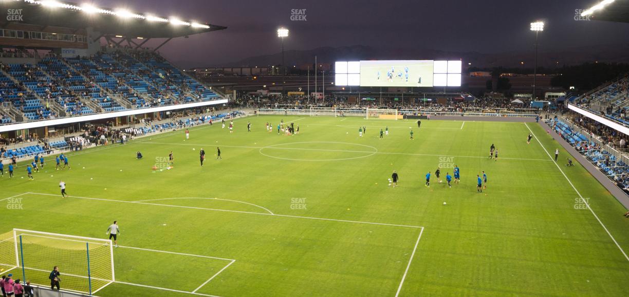 PayPal Park - Section 120 Seat View