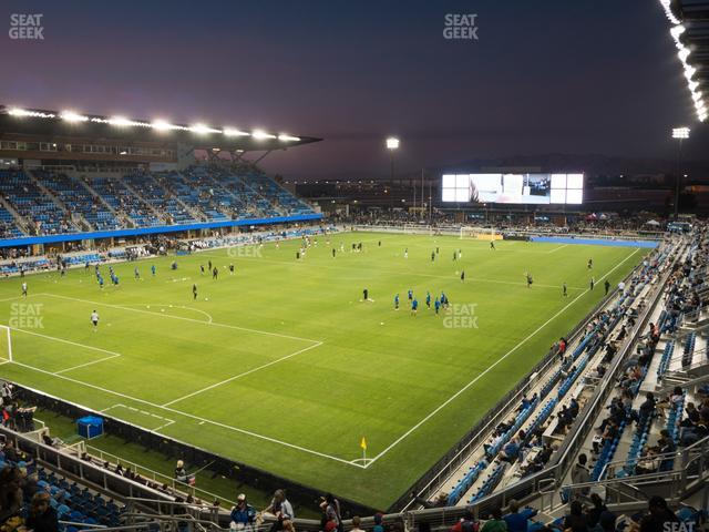 PayPal Park - Section 122 Seat View PayPal Park - Section 122 Seat View