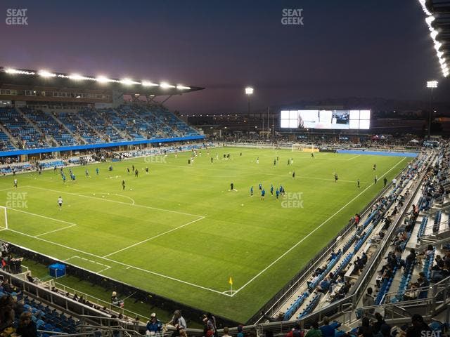 PayPal Park - Section 122 Seat View