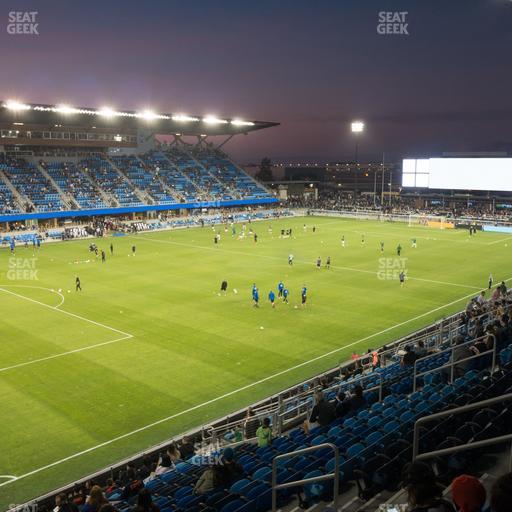 PayPal Park - Section 123 Seat View