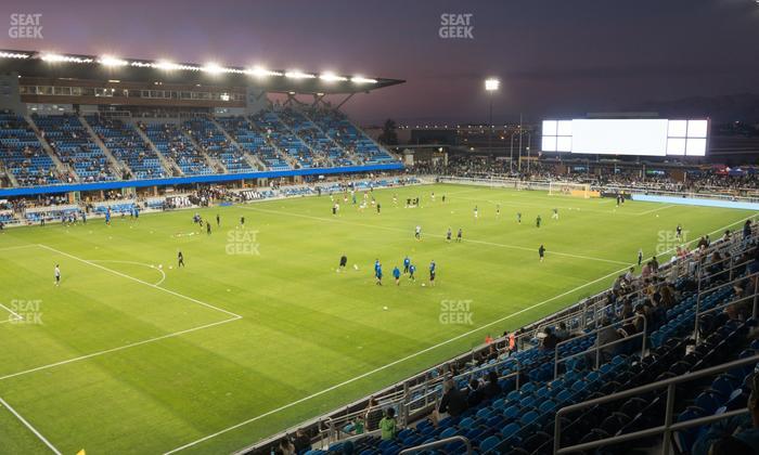 PayPal Park - Section 123 Seat View